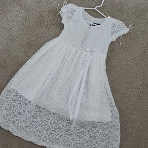 Organic Cotton white dress